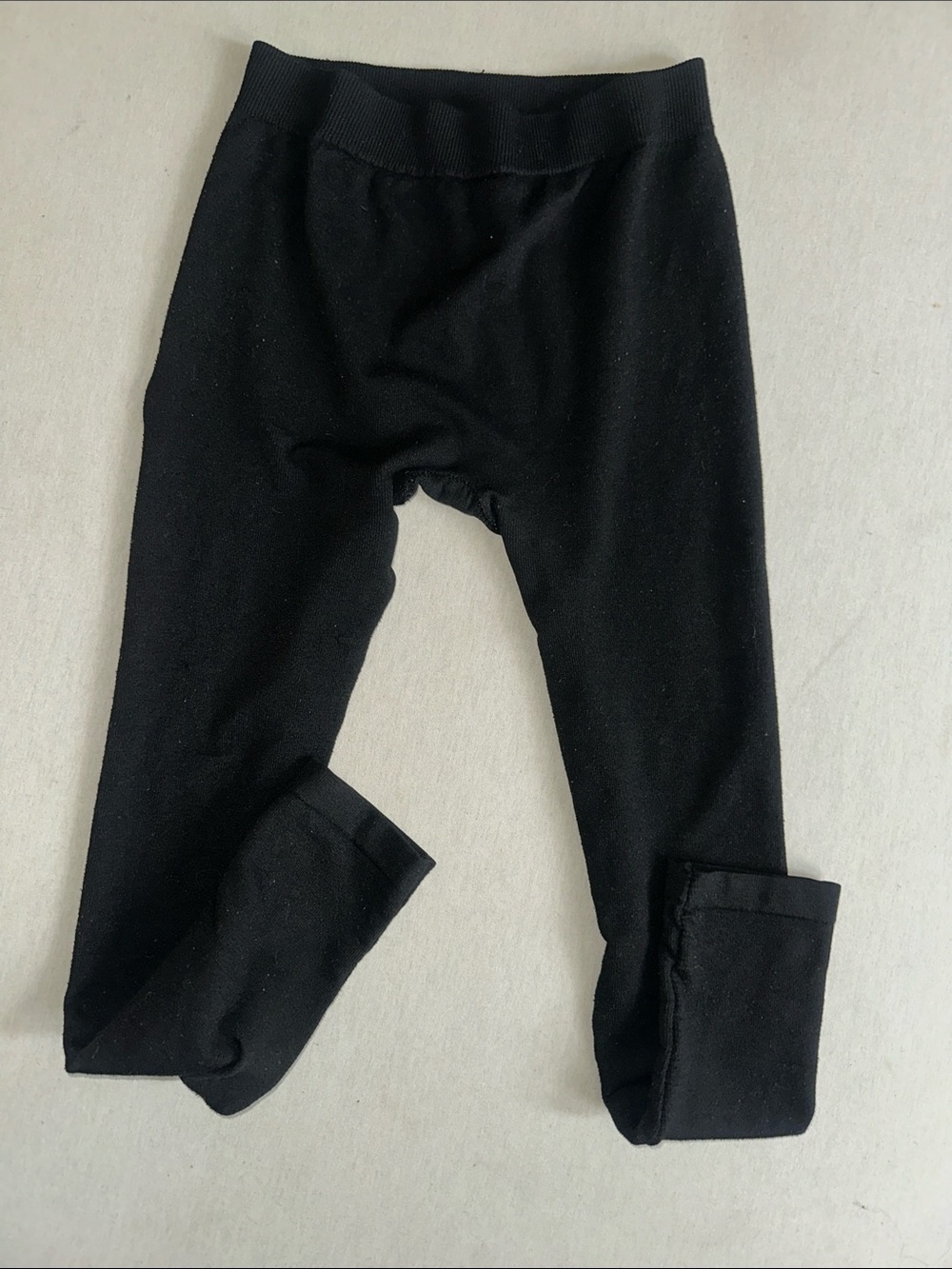 Womens OS Kenneth Cole Black Stretch Leggings
